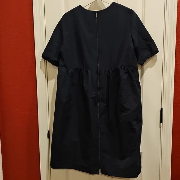 MaxMara Dark Blue Midi Dress - Picture 2 of 5